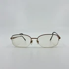 Sferoflex 2579 472 Brown Half Rim Eyeglasses Frames Women 53-17-135 6164 Pre-owned. Price: $24.99.