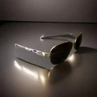 Vera Bradley Adrian Cs Prd Portobello Road 58-12-135 Uv 400 Gold Frames Only Pre-owned. Price: $23.00.