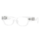 Versace Vk 3008U 148 Crystal Plastic Irregular Eyeglasses 46MM New. Price: $83.53.
