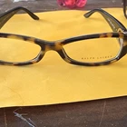 Ralph Lauren Rl 6070 Tortoise Shell Rectangular Full Rim Frames 50-15-135 New. Price: $100.00.