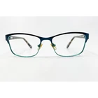 Phoebe Eyeglasses Frames Womens Teal Green Cat P298 Grn 52-16-135 Pre-owned. Price: $39.99.