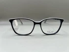Rachel Roy Ease Raven Eyeglasses Frame 53-16-140 Black Women New. Price: $59.49.