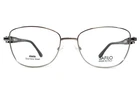 Safilo Elasta Eyeglasses Frames SA6011 84J Silver Black Wire Rim 54-17-135 New. Price: $74.99.