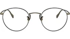 Oliver Peoples OV1186 5296 Black/ Pale Gold Round Eyeglasses Frame 50-22-145 New. Price: $331.20.