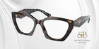Prada 09YV 2AU1O1 Tortoise Demo Lens 54 Mm Women's Eyeglasses New. Price: $219.00.