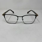 John Varvatos Eyewear VJV189 Black Tortoise 52-18-145 Flex Hinge Eyeglasses UA65 New. Price: $112.50.