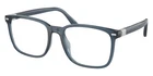 New Polo Ralph Lauren Men's Eyeglasses PH2271U 5698 Shiny Transparent Blue 53MM. Price: $59.99.
