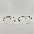 Liz Claiborne Lc 285 0JM3 Brown Eyeglasse Frames Womens Half Rim 54-17-135 4229 Pre-owned. Price: $29.99.