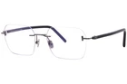 Tom Ford FT5934-B 012 Eyeglasses Men's Shiny Black Rimless Style 54MM New. Price: $279.95.