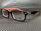 Ray Ban RX5206 2479 Black/red Rectangle Mm Unisex Eyeglasses New. Price: $100.00.