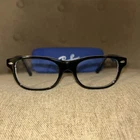 New Ray-ban Junior Rb 1555 3529 Black Authentic W/case Eyeglasses 48-16. Price: $50.00.