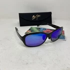Maui Jim Koki Beach MJ433-11T 56/16-130 Gray Tortoise Marble W/ Blue Polarized Pre-owned. Price: $100.00.