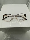 Calvin Klein CK18120 Satin Dark Brown Metal Eyeglass Frame 53-15 201 Nwt New. Price: $34.00.