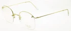Savile Row England Rimway Gold 52X18MM Eyewear Frames Rx Optical Eyeglasses -nos New. Price: $314.88.