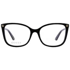 Gucci Square Ladies Eyeglasses GG0026O 001 53-17-140 New. Price: $159.99.