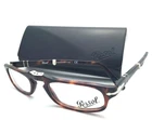 Folding Persol Rx-able Eyeglasses 2886-V 24 51-22 Havana Tortoise Frames W/case New. Price: $489.99.