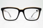 Calvin Klein CK24516 Black Brown Gold Oval Glasses Frame New. Price: $113.31.