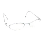Silhouette M6524 V6052 Light Blue Half Rim Eyeglasses Frames 50-19 130 Titanium Pre-owned. Price: $104.99.
