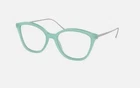 Prada PR11VV-3131O1 Opaque Aqua Green 53-17-140 Women's Eyeglasses New. Price: $169.00.