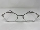 Bellissima Bl 627 Light Mauve/silver 50-19-135 Half Rim Eyeglasses Frame F388 New. Price: $40.00.