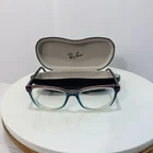 Ray-ban Rb 5362 5834 Blue Pink Gradient Cat Eyeglasses Frames 54-17-140 Case Pre-owned. Price: $39.87.
