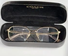 Women's Coach Eyeglasses HC5119 Rose Gold Metal Case, Cloth & Frames Only Pre-owned. Price: $49.95.