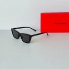 Saint Laurent 737 Black Cat Eye Sunglasses Slim Acetate With Box New. Price: $148.00.