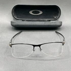 Oakley Tie Bar 0.5 OX5140-0156 Half-rim Eyeglasses Frame 56-16-135 Black Used Pre-owned. Price: $128.95.