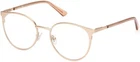 Guess Gold 032 Round Metal Optical Eyeglasses Frame 50-18-140 Rx New. Price: $91.60.