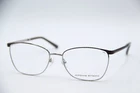 New Adrienne Vittadini Av 1236 Brown/gun Authentic Designer Eyeglasses 56-17. Price: $78.00.
