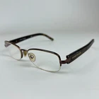 Anne Klein Ak 9109 531 Womens Eyeglasses Frame Brown Half Rim 50-17-135 Mm Pre-owned. Price: $24.99.