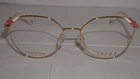 Yalea Eyeglasses New Carme Gold VYA017 Col 033M 53 18 140. Price: $102.84.