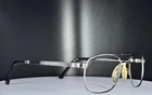 Vtg Genesis G4002 Gunmetal Classic Aviator Full Rim Eyeglasses Frames Only Pre-owned. Price: $34.99.