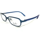 Ray-ban RB1017T 3033 Kids Eyeglasses Frames Matte Blue Oval Round 44-15-125 New. Price: $59.99.
