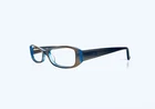 Calvin Klein Clear Brown & Blue Rectangle Thick Temple Glasses CK5637 52 16 140 Pre-owned. Price: $69.00.