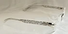 Calvin Klein CK947 530 Silver Tone Rimless Eyeglasses Geometric Frame Only 54-19 New. Price: $71.99.