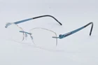 Silhouette Eyeglasses 4418 6065 Teal, Size 54-17-140 Pre-owned. Price: $76.50.