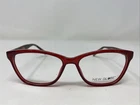 New Globe L4095 Crimson 52-16-135 Red Plastic Full Eyeglasses Frame Z154. Price: $40.00.