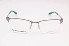 Under Armour UA5047/G Zog Matte Silver Square Eyeglasses Frames 54-17-140 New. Price: $49.95.