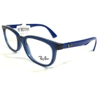 Ray-ban Eyeglasses Frames Kids RB1584 3686 Clear Blue Square Horn Rim 46-16-125 New. Price: $71.39.