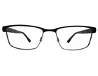 Flexon Eyeglasses Frames Latitude E1110 001 Black Silver Rectangular 55-18-145 New. Price: $39.99.