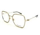 Gucci Eyeglasses Frames GG1850O 003 Yellow Gold Square Full Rim 51-19-145 New. Price: $274.99.