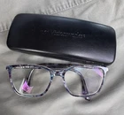 Chelsea Morgan Cm 20212 Gr/bl 55-17-140 Eyeglasses Frames Only Purple Tortoise Pre-owned. Price: $27.99.