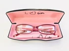 New Bebe Eyeglasses Frames Juniors Womens Pink Burgundy BB5021 Blushing Sz 52. Price: $36.47.
