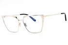 Tom Ford FT5945-B 016 Eyeglasses Shiny Palladium Clear Frame 56MM New. Price: $151.99.