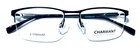 Charmant CH29500 Bk Square Unisex Authentic Half Rim Eyeglasses Frames 54-18-145 New. Price: $105.00.