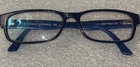 Armani Exchange Blue Plastic Eyeglass Frames A/X144 Oygx 140 Pre-owned. Price: $27.00.