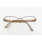 Michael Kors MK312 210 Brown Gold Half Rim Eyeglasses Frames 52-17-135 Womens Pre-owned. Price: $27.99.