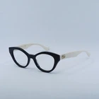 New Gucci GG0959O 002 Black/ivory Eyeglasses. Price: $208.78.
