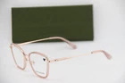 New Longchamp 2150 610 Clear Pink Gold Authentic Frames Eyeglasses 55-18. Price: $114.75.